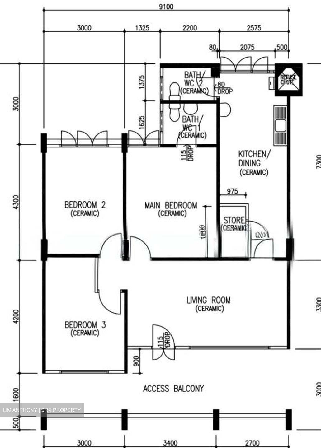 Blk 327 Yishun Rivergreen (Yishun), HDB 3 Rooms #587618121